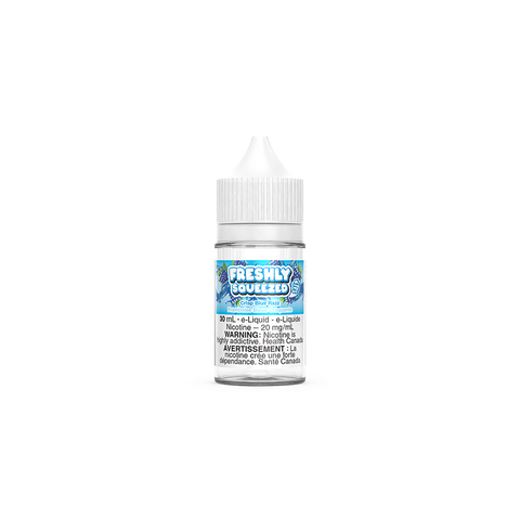 CRISP BLUE RAZZ BY FRESHLY SQUEEZED SALT [ON]