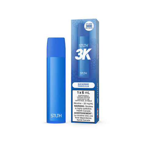 STLTH 3K DISPOSABLE - BLUE RASPBERRY (6PC/CTN) [ON]