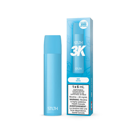 STLTH 3K DISPOSABLE - MINT (6PC/CTN) [ON]