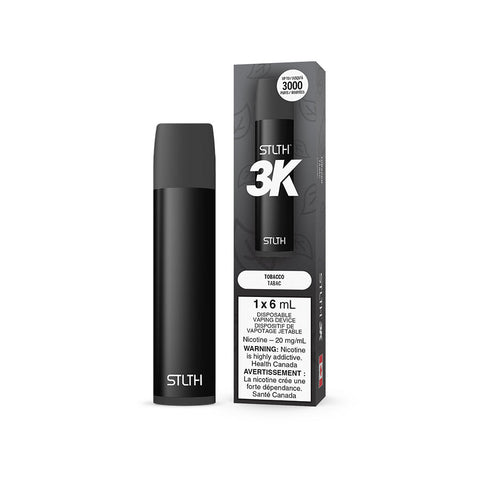 STLTH 3K DISPOSABLE - TOBACCO (6PC/CTN) [NB]