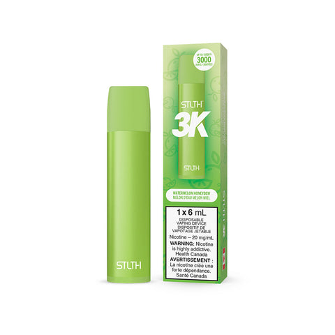 STLTH 3K DISPOSABLE - WATERMELON  HONEYDEW (6PC/CTN) [ON]