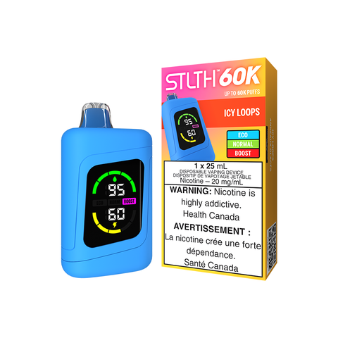 STLTH 60K DISPOSABLE - ICY LOOPS (4PCS/CTN) [AB]