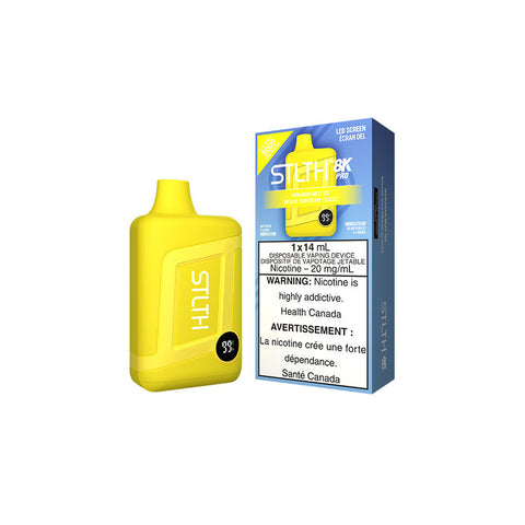 STLTH 8K PRO DISPOSABLE - HAWAIIAN MIST ICE (5PC/CTN) [AB]