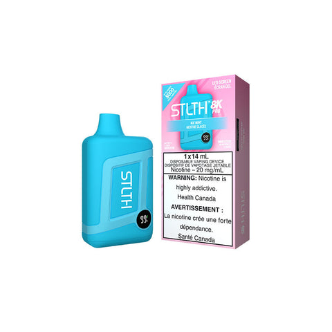 STLTH 8K PRO DISPOSABLE - ICE MINT (5PC/CTN) [AB]