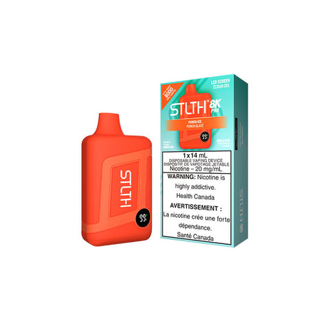 STLTH 8K PRO DISPOSABLE - PUNCH ICE (5PC/CTN) [AB]