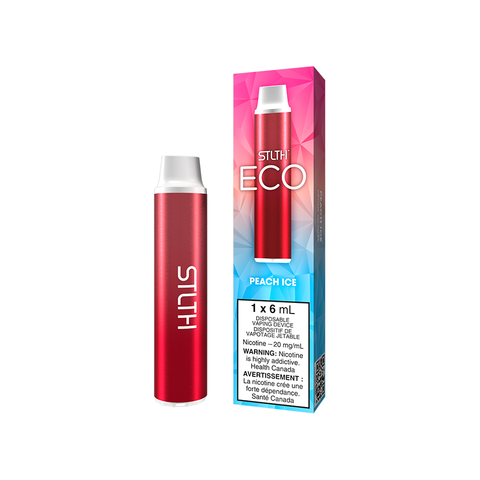 STLTH ECO DISPOSABLE - PEACH ICE (6PCS/CTN) [AB]