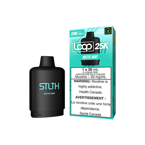 STLTH LOOP 25K POD PACK - ARCTIC MINT (5PC/CTN) [AB]