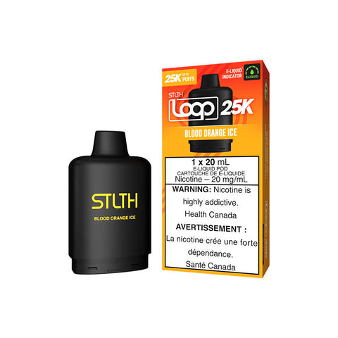 STLTH LOOP 25K POD PACK - BLOOD ORANGE ICE (5PC/CTN) [AB]