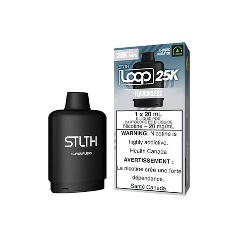 STLTH LOOP 25K POD PACK - FLAVOURLESS (5PC/CTN) [MB]