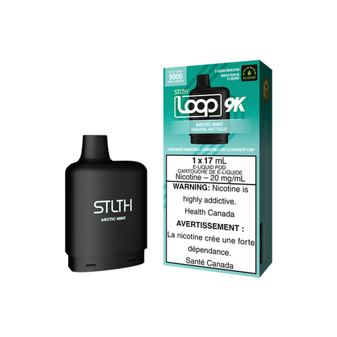 STLTH LOOP 9K POD PACK - ARCTIC MINT (5PC/CTN) [ON]