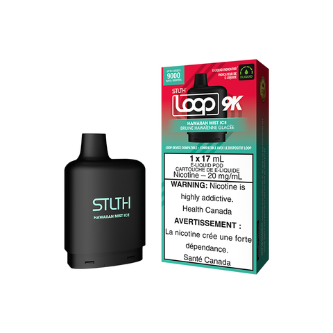 STLTH LOOP 9K POD PACK - HAWAIIAN MIST ICE (5PC/CTN) [ON]