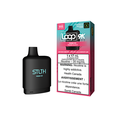 STLTH LOOP 9K POD PACK - PRISM ICE (5PC/CTN) [ON]