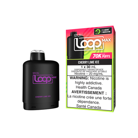 STLTH LOOP MAX POD PACK - CHERRY LIME ICE (4PCS/CTN) [AB]