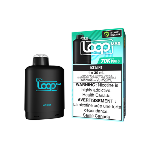 STLTH LOOP MAX POD PACK - ICE MINT (4PCS/CTN) [AB]