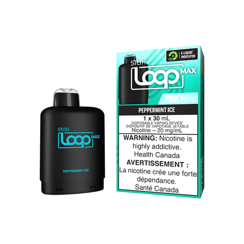 STLTH LOOP MAX POD PACK - PEPPERMINT ICE (4PCS/CTN) [AB]