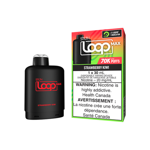 STLTH LOOP MAX POD PACK - STRAWBERRY KIWI (4PCS/CTN) [AB]