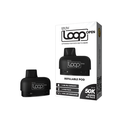 STLTH LOOP OPEN REPLACEMENT POD PACK (5PCS/CTN) [CRC]