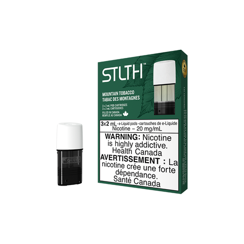 STLTH POD PACK MOUNTAIN TOBACCO (TOBACCO MINT) (3 PACK) [AB]