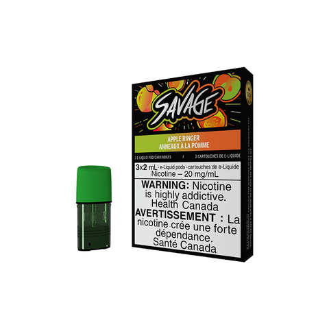 STLTH POD PACK SAVAGE APPLE RINGER (3 PACK) [AB]