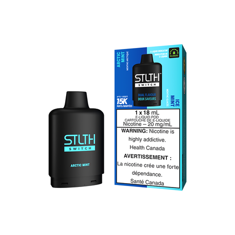 STLTH SWITCH POD PACK - ARCTIC MINT AND ICE MINT (5PC/CTN) [ON]