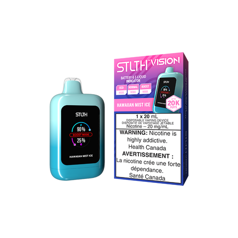 STLTH VISION DISPOSABLE - HAWAIIAN MIST ICE (4PCS/CTN) [ON]