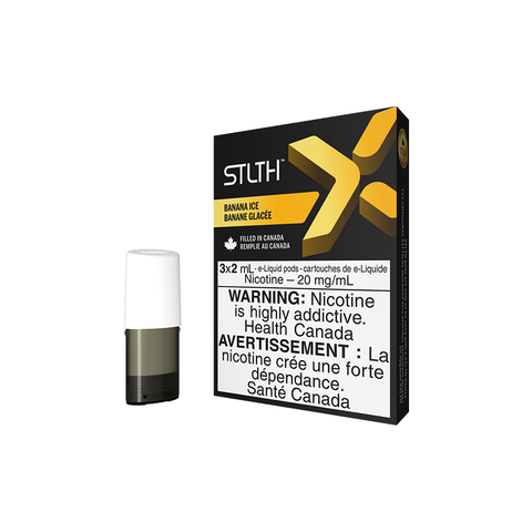 STLTH X POD PACK BANANA ICE (3 PACK) [AB]