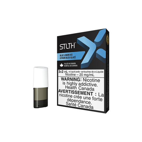 STLTH X POD PACK BLUE LEMON ICE (3 PACK) [AB]