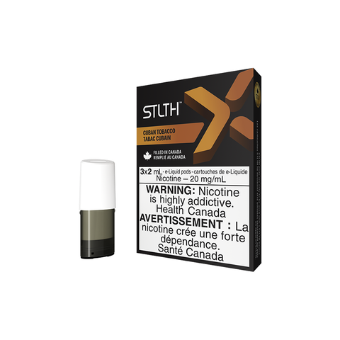 STLTH X POD PACK CUBAN TOBACCO (CUBANO) (3 PACK) [AB]