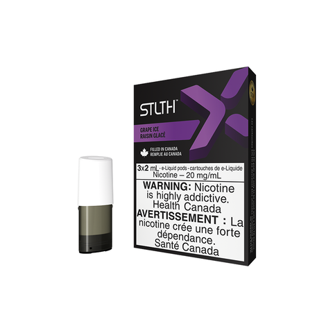 STLTH X POD PACK GRAPE ICE (3 PACK) [AB]