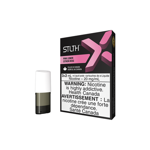 STLTH X POD PACK PINK LEMON (3 PACK) [AB]