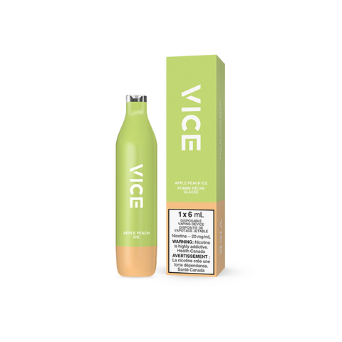 VICE 2500 DISPOSABLE - APPLE PEACH ICE (6PC/CTN) [ON]