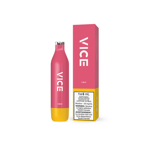 VICE 2500 DISPOSABLE - O.M.G (6PC/CTN) [ON]