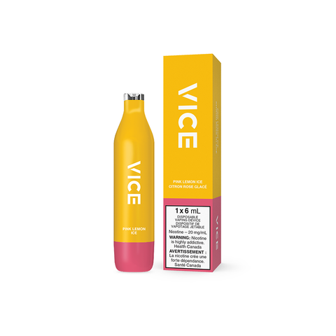 VICE 2500 DISPOSABLE - PINK LEMON ICE (6PC/CTN) [ON]