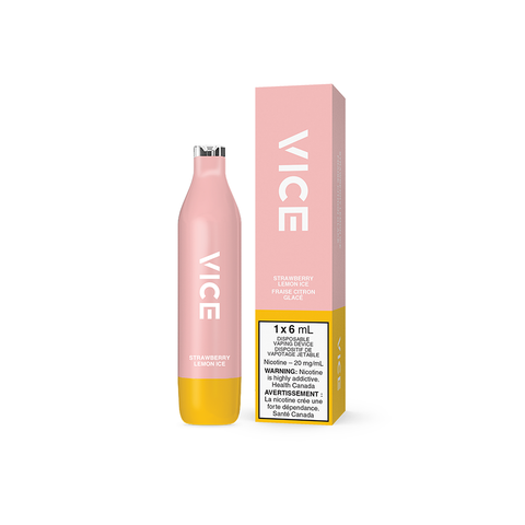 VICE 2500 DISPOSABLE - STRAWBERRY LEMON ICE (6PC/CTN) [AB]