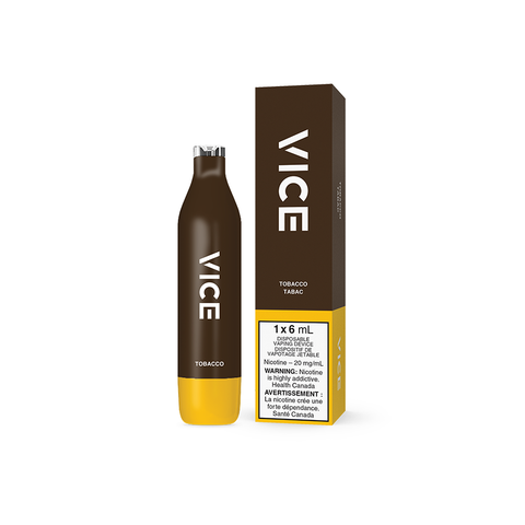 VICE 2500 DISPOSABLE - TOBACCO (6PC/CTN) [NB]