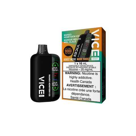 VICE BOOST DISPOSABLE - MANGO HONEYDEW ICE (5PC/CTN) [ON]