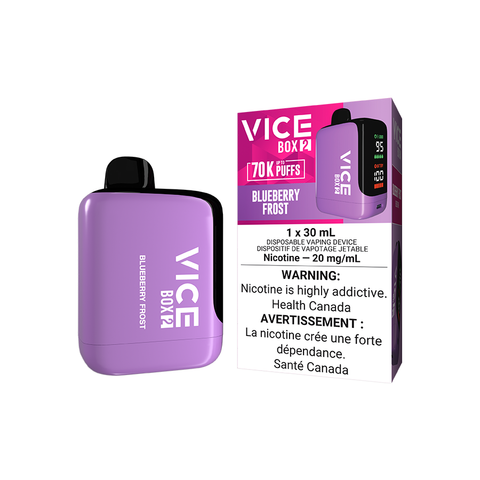 VICE BOX 2 DISPOSABLE - BLUEBERRY FROST (4PCS/CTN)