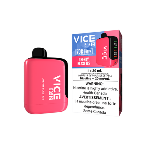 VICE BOX 2 DISPOSABLE - CHERRY BLAST ICE (4PCS/CTN)