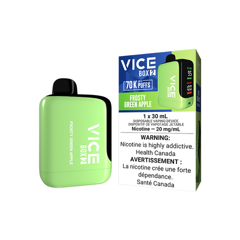 VICE BOX 2 DISPOSABLE - FROSTY GREEN APPLE (4PCS/CTN)