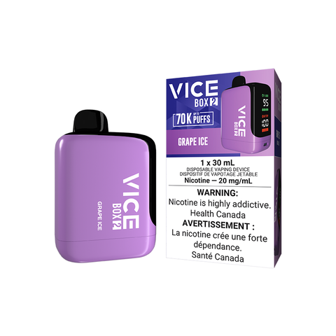 VICE BOX 2 DISPOSABLE - GRAPE ICE (4PCS/CTN)