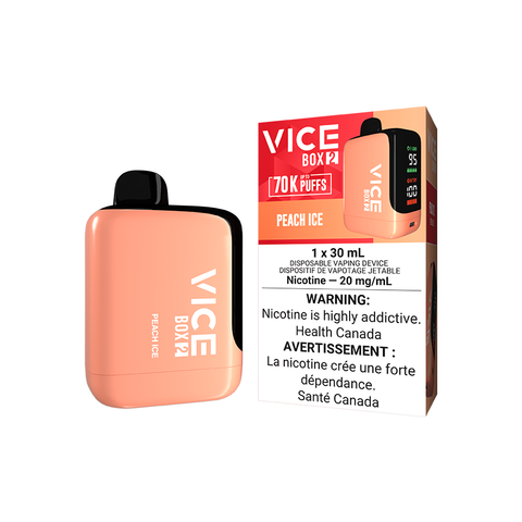 VICE BOX 2 DISPOSABLE - PEACH ICE (4PCS/CTN)