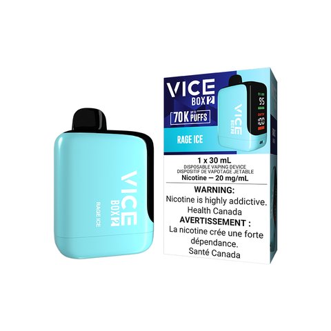 VICE BOX 2 DISPOSABLE - RAGE ICE (4PCS/CTN)