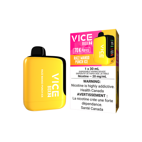 VICE BOX 2 DISPOSABLE - RAZZ MANGO PUNCH ICE (4PCS/CTN)