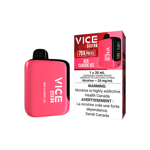 VICE BOX 2 DISPOSABLE - RED CLASSIC ICE (4PCS/CTN)