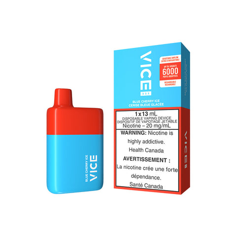 VICE BOX DISPOSABLE - BLUE CHERRY ICE (5PC/CTN) [AB]