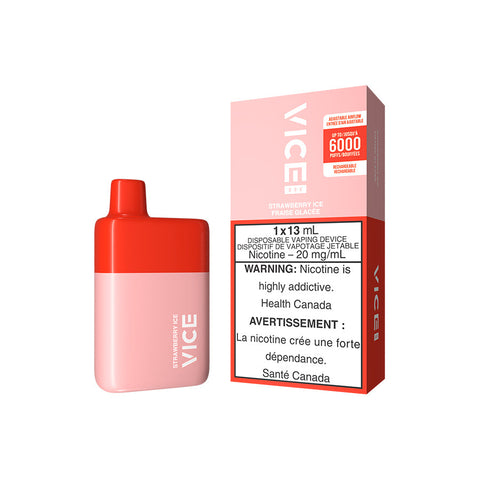 VICE BOX DISPOSABLE - STRAWBERRY ICE (5PC/CTN) [AB]