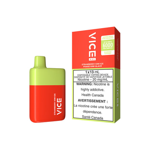 VICE BOX DISPOSABLE - STRAWBERRY KIWI ICE (5PC/CTN) [AB]