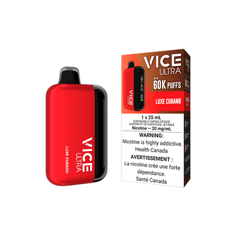 VICE ULTRA DISPOSABLE - LUXE CUBANO (4PCS/CTN) [AB]