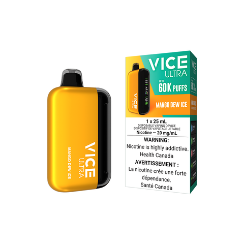 VICE ULTRA DISPOSABLE - MANGO DEW ICE (4PCS/CTN) [MB]