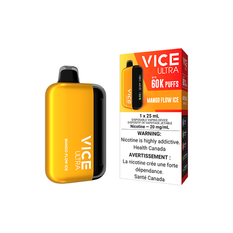 VICE ULTRA DISPOSABLE - MANGO FLOW ICE (4PCS/CTN) [MB]